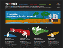 Tablet Screenshot of geomnia.es